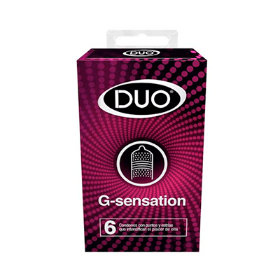Condones Duo G sensation en Colombia