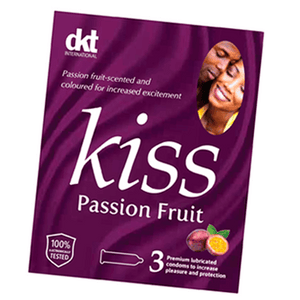 Passion Fruit Kiss Condoms in Uganda