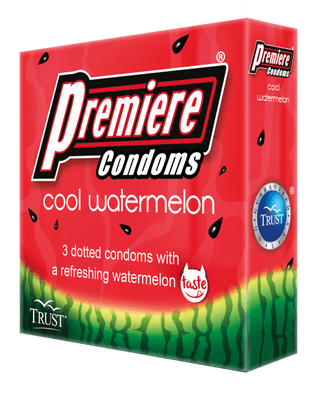 PREMIERE Condoms Cool Watermelon available in the Philippines