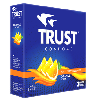 TRUST Condoms Orange available in the Philippines