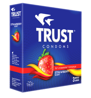 TRUST Condoms Strawberry available in the Philippines